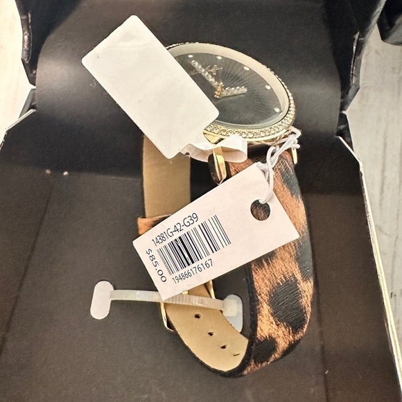 KENDALL + KYLIE Ladies Quartz Movement Snakeskin Strap Analog Watch - Picture 6 of 9